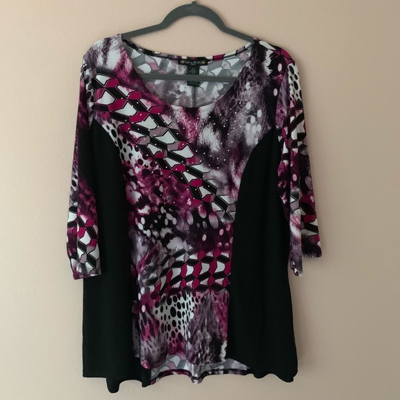 Suzie In The City Tops - Women’s embellished shirt